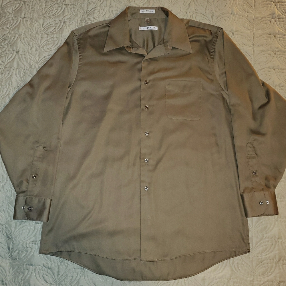 Mens Sateen dress shirt